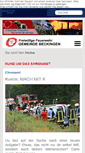 Mobile Screenshot of feuerwehr-beckingen.org